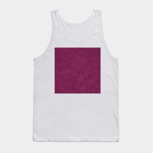 Radial Turing Pattern (Purple Pink) Tank Top